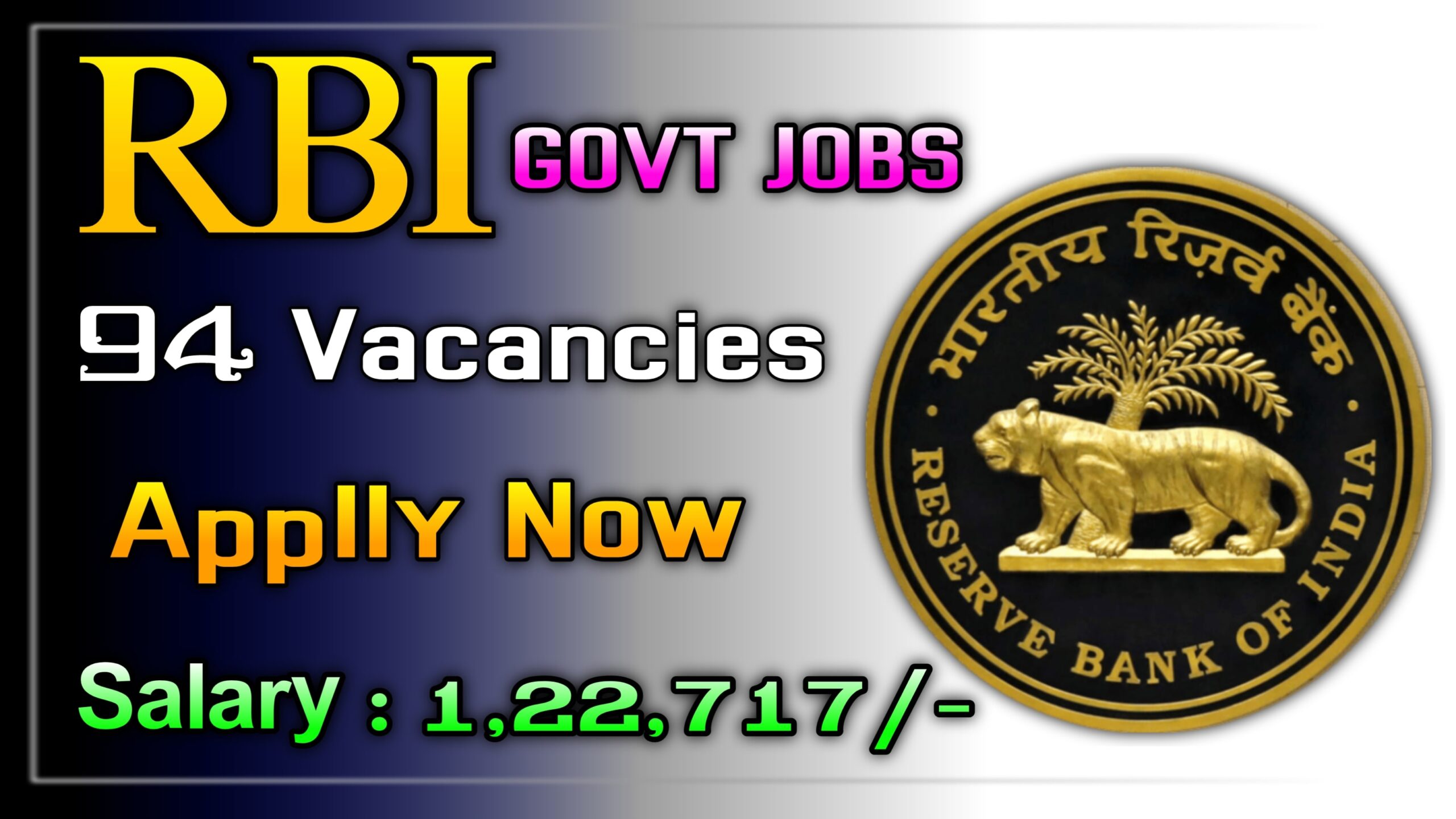 Read more about the article RESERVE BANK OF INDIA Officers Jobs 2024 : 94 Vacancies Apply now