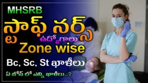 Read more about the article MHSRB Staff Nurse 2050 Jobs zone wise category vacancies list : Apply now pdf Download!